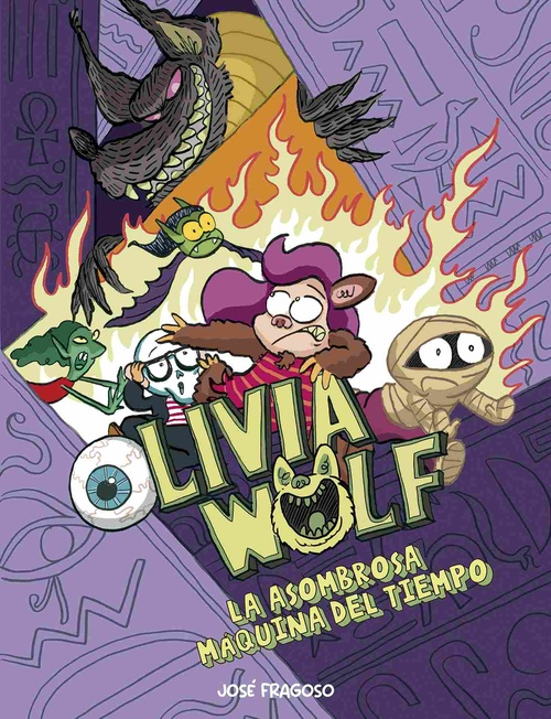 LA ASOMBROSA MAQUINA DEL TIEMPO. OLIVIA WOLF, 4
