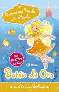 BOTÓN DE ORO EN EL OCEANO BRILLANTE