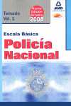 1. TEMARIO. POLICIA NACIONAL ESCALA BASICA