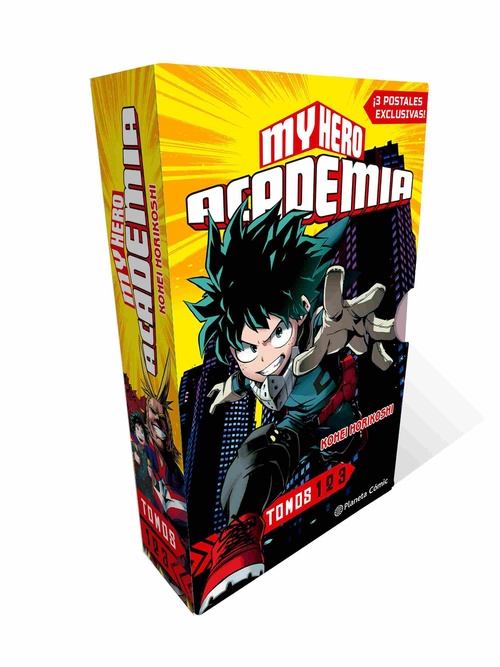 MY HERO ACADEMIA. TOMOS 1, 2, 3 (PACK)