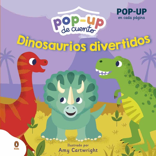 DINOSAURIOS DIVERTIDOS. POP - UP DE CUENTO