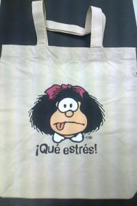 BOLSA MAFALDA ¡QUE ESTRES!