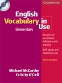 ENGLISH VOCABULARY IN USE ELEMENTARY CON CD
