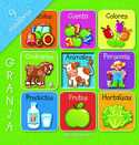 MINIBIBLIOTECA. GRANJA (9 MINILIBROS)