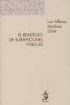 REINTEGRO DE SUBVENCIONES PUBLICAS, EL