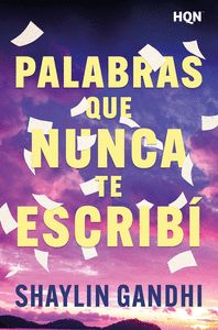 PALABRAS QUE NUNCA TE ESCRIBÍ