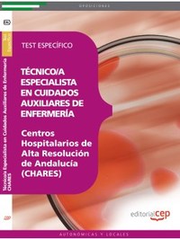 TECNICO/A ESPECIALISTA  CUIDADOS AUXILIARES ENFERMERIA. TEST ESPECIFIC