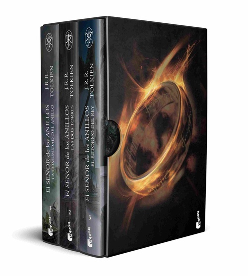 ESTUCHE TOLKIEN: LA COMUNIDAD DEL ANILLO / LAS DOS TORRES / EL RETORNO DEL REY