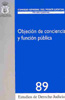 OBJECION DE CONCIENCIA Y FUNCION PUBLICA
