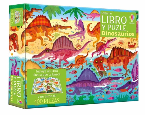 DINOSAURIOS LIBRO Y PUZLE