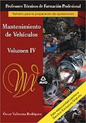 IV. TEMARIO. MANTENIMIENTO DE VEHICULOS. PROFESOR FORMACION PROFESIONA