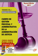1. TEMARIO. PROMOCION INTERNA. CUERPO GESTION PROCESAL ADMI. JUSTICIA