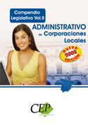 II. COMPENDIO LEGISLATIVO. ADMINISTRATIVO DE CORPORACIONES LOCALES