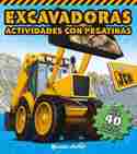 EXCAVADORAS. ACTIVIDADES CON PEGATINAS.  JCB.