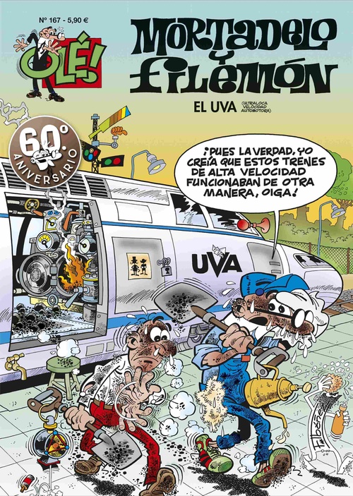 EL U.V.A. (ULTRALOCA VELOCIDAD AUTOMOTORA) (OLÉ! MORTADELO 167)