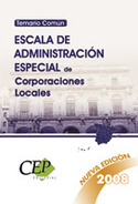 TEMARIO COMUN. ESCALA DE ADMINISTRACION ESPECIAL CORPORACIONES LOCALES