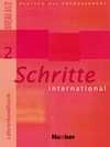 2. SCHRITTE INTERNATIONAL. LEHRERHANDBUCH. NIVEAU A1/2 ( PROFESOR )