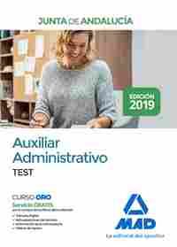 TEST. AUXILIAR ADMINISTRATIVO JUNTA ANDALUCIA. TEST