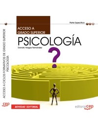 ACCESO A CICLOS FORMATIVOS DE GRADO SUPERIOR. PARTE ESPECÍFICA. PSICOL