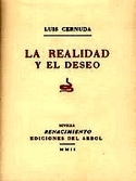 LA REALIDAD Y EL DESEO. 1936