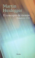 EL CONCEPTO DE TIEMPO.  TRATADO DE 1924
