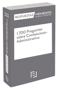 1700 PREGUNTAS SOBRE CONTENCIOSO-ADMINISTRATIVO
