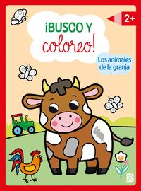 LOS ANIMALES DE LA GRANJA. ¡BUSCO Y COLOREO!