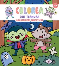 MONSTRUITOS SIMPATICOS. COLOREA CON TERNURA