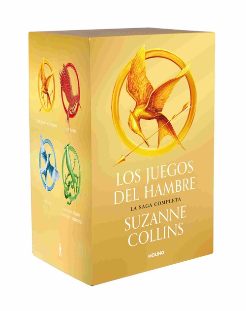 LOS JUEGOS DEL HAMBRE/EN LLAMAS/SINSAJO/BALADA DE PÁJAROS CANTORES Y SERPIENTES (4 VOLS.)