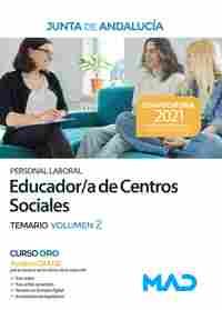 EDUCADOR/A DE CENTROS SOCIALES. PERSONAL LABORAL. TEMARIO 2. JUNTA DE ANDALUCÍA