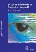 CUAL ES EL LIMITE DE LA LIBERTAD EN INTERNET?