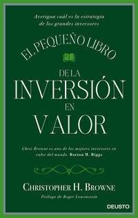 EL PEQUEÑO LIBRO DE LA INVERSIÓN EN VALOR