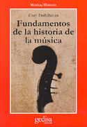 FUNDAMENTOS DE LA HISTORIA DE LA MUSICA