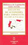 (1º) ESTATUTO DE AUTONOMIA PARA ANDALUCIA