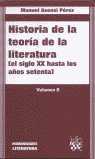 II. HISTORIA DE LA TEORÍA DE LA LITERATURA EL SIGLO XX HASTA SESENTA