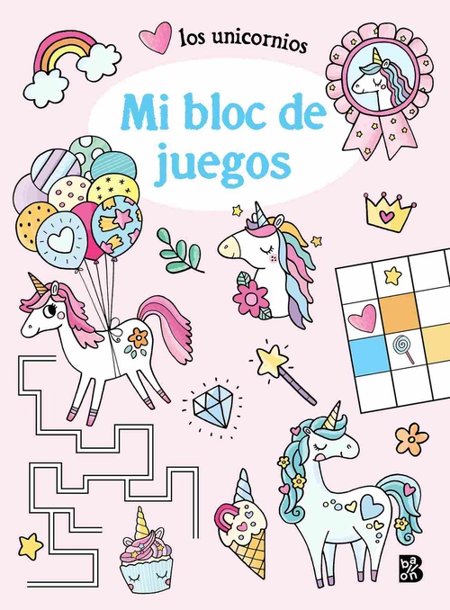 MI BLOC DE JUEGOS UNICORNIOS