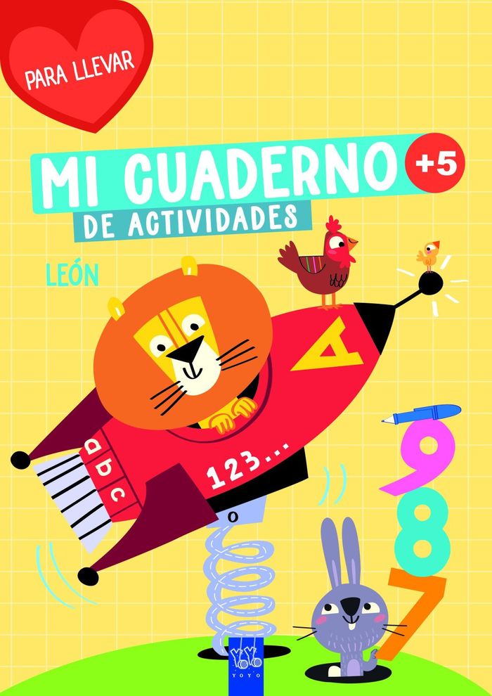 LEÓN. MI CUADERNO DE ACTIVIDADES PARA LLEVAR