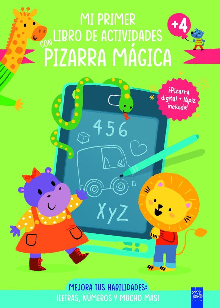 MI PRIMER LIBRO DE ACTIVIDADES CON PIZARRA MÁGICA