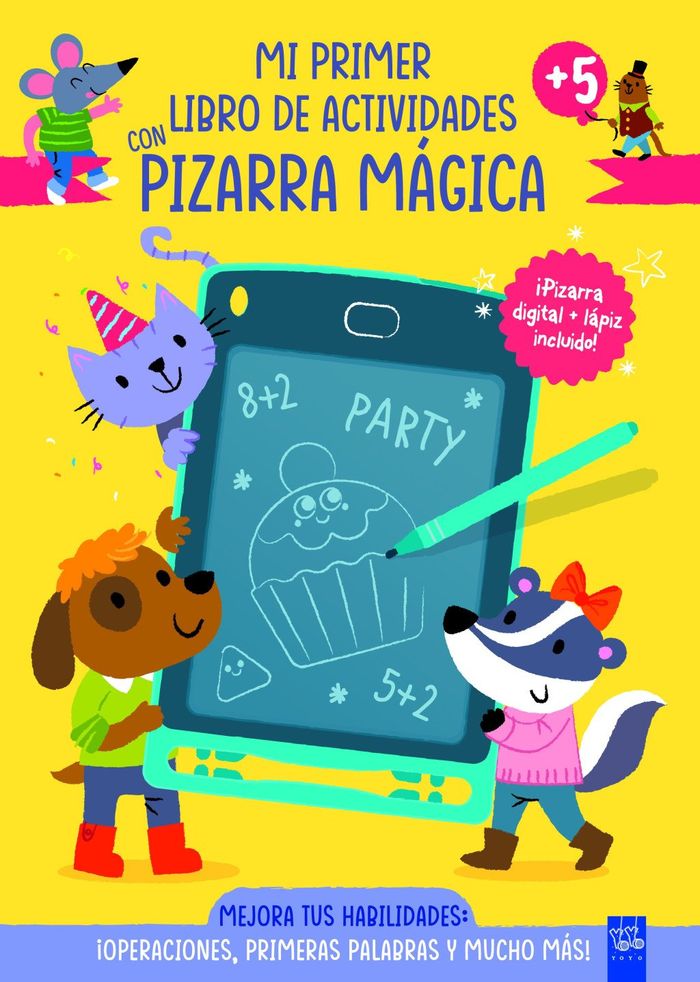 MI PRIMER LIBRO DE ACTIVIDADES CON PIZARRA MÁGICA