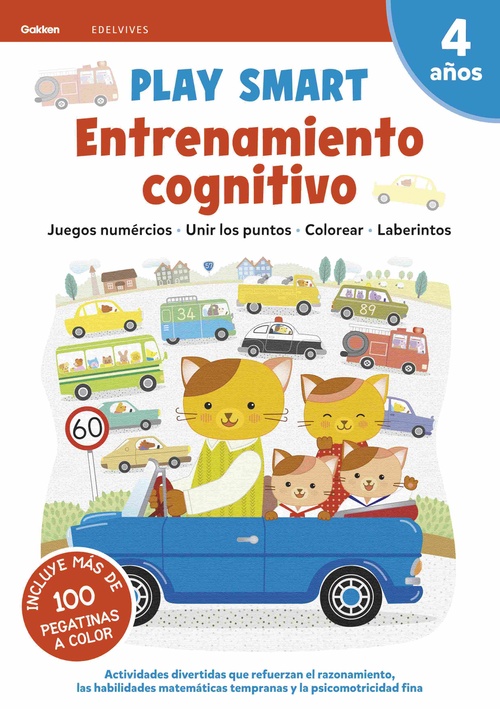 4 AÑOS. PLAY SMART. ENTRENAMIENTO COGNITIVO