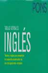 TABLAS VERBALES INGLES NE PONS