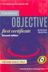(2º) PACK.SB OBJECTIVE FIRST CERTIFICATE SELF STUDY+ 100 TIPS WRITING