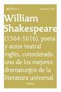 CONOCER A: WILLIAM SHAKESPEARE