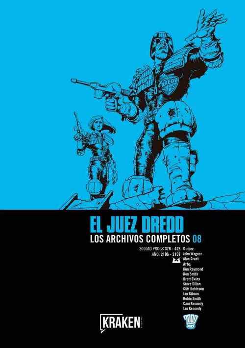 EL JUEZ DREDD. LOS ARCHIVOS COMPLETOS 08. AÑO 2106-2107