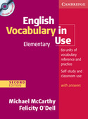(2ª) ENGLISH VOCABULARY IN USE: ELEMENTARY, WITH KEY (+ CD-ROM)