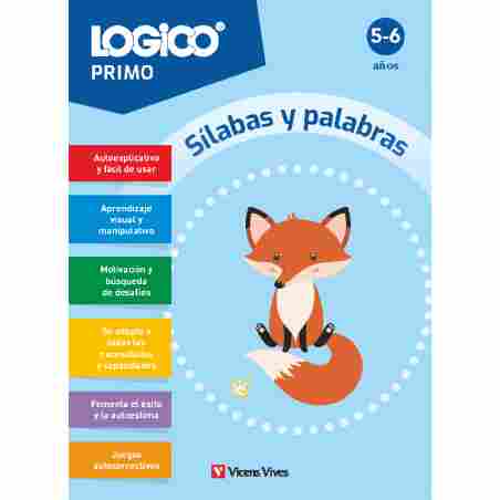 LOGICO PRIMO. SÍLABAS Y PALABRAS (5-6 AÑOS)