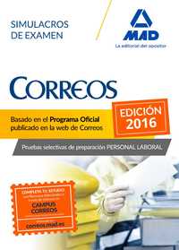 PERSONAL LABORAL DE CORREOS Y TELÉGRAFOS. SIMULACROS DE EXAMEN