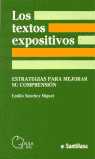TEXTOS EXPOSITIVOS, LOS. ESTRATEGIAS PARA MEJORAR LA COMPRENSION