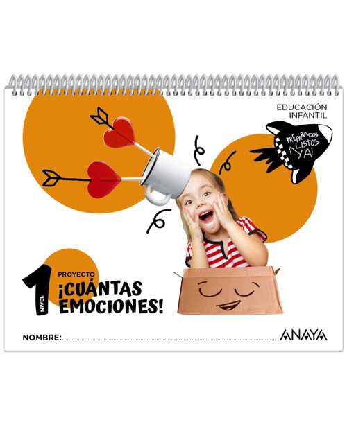3 AÑOS. ¡CUÁNTAS EMOCIONES!. NIVEL 1.