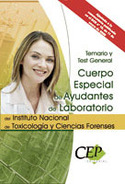 TEMARIO Y TEST GENERAL. CUERPO ESPECIAL DE AYUDANTES DE LABORATORIO